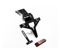 IBEX ZIEGER Soporte Matrícula Compatible KTM 1190 RC8 2008-2015 Negro Acero