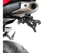 IBEX ZIEGER Soporte Matrícula Negro Para Honda CBR 600 RR Trasero