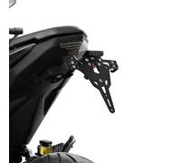 IBEX ZIEGER Soporte Matrícula Zontes ZT 125 U 2020-24 Negro, Metal