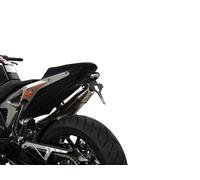 IBEX ZIEGER Soporte Placa Trasera Negro KTM 790 Duke 890 Duke Acero