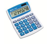 Ibico Rexel IB410147 - Calculadora sobremesa, blanco y azul