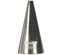 Ibili Boquilla Redonda 2 MM, Stainless Steel, Plateado