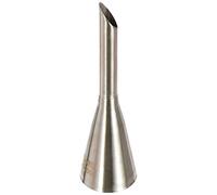 Ibili Petit choux Boquilla Relleno 8 MM, Acero Inoxidable, Plateado