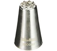 Ibili Boquilla Hierba 9 MM, Stainless Steel, Plateado