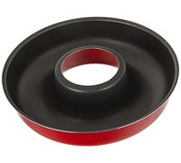 Ibili Molde SAVARIN Venus 24 CMS, Stainless Steel, Rojo, 24 cm