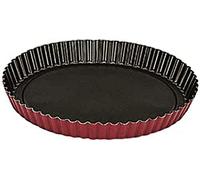 Ibili 356232 - Molde rizado antiadherente Venus con fondo móvil 32 cm Aluminio