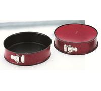 Ibili Molde Desmontable Venus 26 CMS, Stainless Steel, Rojo, 26 cm