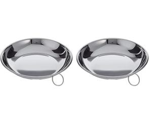 IBILI 400085 - plato hondo inox ø22 cm (Paquete de 2)