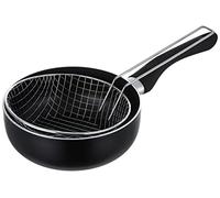IBILI - Sarten freidora con cestillo inducta, 18 cms, Aluminio, Antiadherente, Apto para induccion
