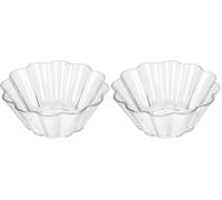 IBILI 480420 - Flanero Rizado Kristall 20X8 Cm (Paquete de 2)