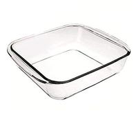 Ibili Fuente Horno Cuadrada KRISTALL 25X22X5, Stainless Steel
