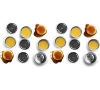 IBILI 651000 Set 6 tapas flanero (Paquete de 2)