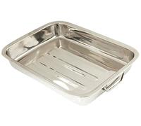 Ibili Rustidera, Stainless Steel, Plateado, 35 x 26 x 6,5 cm