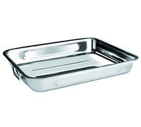 Ibili Rustidera, Stainless Steel, Plateado, 40 x 28 x 7 cm