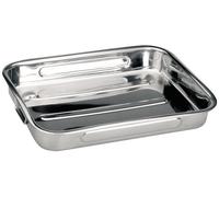 Ibili Rustidera Inox Bistrot con asas abatibles 63 x 45 x 7,5 cm