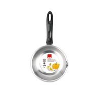 IBILI 665214 Cazo inox con pico 18 por ciento, Negro, 14 cm