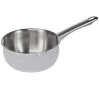 Ibili Cazo bombado prisma – Acero inoxidable, apto para inducción, con mango, 16 cm