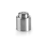 Ibili 695011 TAPON para Champagne con PULSADOR, Stainless Steel, Transparente