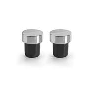 Ibili 695029 Set 2 Tapones DE Vino Luxe, Stainless Steel, Multicolor