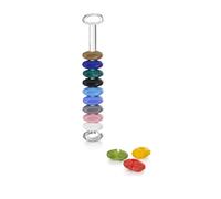 Ibili 695030 Set 12 MARCADORES DE Copas, Stainless Steel