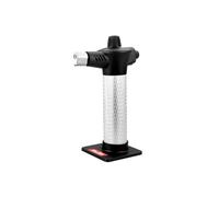 Ibili - 704450 máquina de creme brulee Negro, Plata
