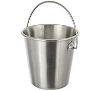 Ibili Cubo INOX 10 CM, Stainless Steel, Plateado