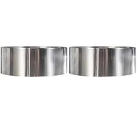 IBILI 716012 Aro INOX, Plata, 12 x 4.5 cm (Paquete de 2)