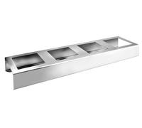 Ibili 726500 - Soporte para 4 Moldes semiesfera y pirámide