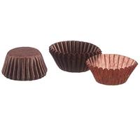 Ibili CAPSULA BOMBON (100 UDS) 4X2 CM, Stainless Steel, Marrón, 4 x 2 x 10 cm