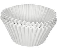 Ibili CAPSULA Madalena Redonda UDS 8X4,50, Stainless Steel, Moldes Papel Magdalena 50u