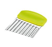 Ibili Cortador Ondulado para Verduras, Acero Inoxidable, Argent/Vert