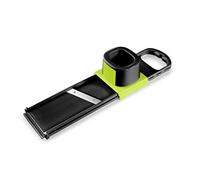 Ibili 730210 LAMINADOR DE AJOS, Stainless Steel, Negro