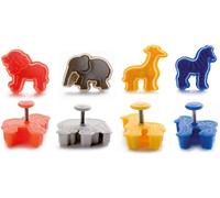 Ibili Cortapastas con EXPULSOR Safari, Multi-Color, Centimeters