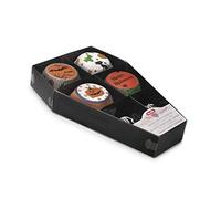 Ibili 737000 CAPSULAS Cupcake+Banderas Hallow ATAUD, Stainless Steel, Multicolor, 30 x 30 x 30 cm, 96