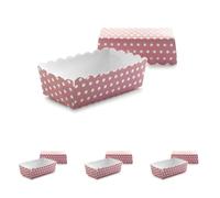 IBILI 737450 - Capsulas Reposteria Rectangulares (Paquete de 4)