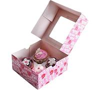 Ibili 737504 - Caja para 4 Cupcakes