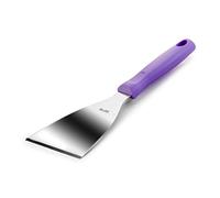 Ibili RASQUETA Triangular, Stainless Steel, Plata/Morado, Centimeters