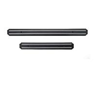 Ibili Soporte MAGNETICO para Cuchillos 38 CM, Stainless Steel, Negro/Plata, 38 x 5 x 5 cm