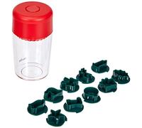 Ibili Set Cortapastas LINZER Navidad, Stainless Steel, 12x7x7 cm