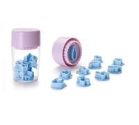 Ibili Set Cortapastas LINZER Baby, Stainless Steel, metálico, 12x7x7 cm