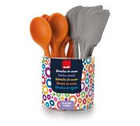 Ibili Cuchara/ESPATULA (Bote 12 CUCH+8 ESPAT), Stainless Steel, Multicolor, 29 x 5 x 2 cm, 20