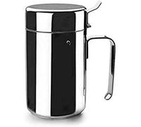 Ibili ACEITERA ANTIGOTEO Optima 1000 ML, Stainless Steel, Plata, 9x9x20 cm