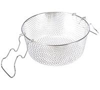 Ibili Cestillo freidor estañado con 2 Asas, Aleación, Multicolor, 23 cm