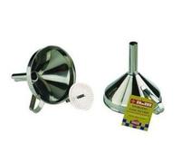 Ibili Embudo INOX con Filtro, Stainless Steel, Plateado, 10 x 10 x 13 cm, 2
