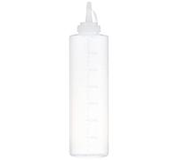 Ibili BIBERON Salsas 700 ML, Stainless Steel, Blanco, 1 Unidad (Paquete de 1)