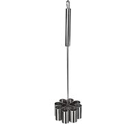 Ibili Molde florón 774350 – Inox, mango recto, grande 9 cm