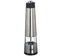 Ibili Molinillo ELECTRICO DE Pimienta, Stainless Steel, Plateado, Transparente