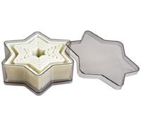 IBILI 784206 - Set 7 cortamasas Estrella Liso