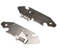 Ibili 785500 Set 2 ABRELATAS Explorador NIQUELADO, Stainless Steel, Plateado, 10 x 5 x 2 cm