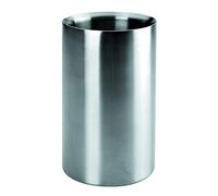 Ibili 786100 ENFRIABOTELLAS INOX, Stainless Steel, Plateado, 11.5 x 11.5 x 20 cm